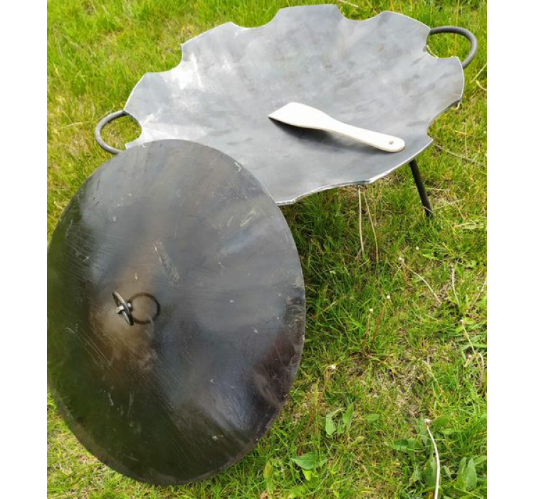 Сковорода з диска "Ромашка" (55 см) без борту