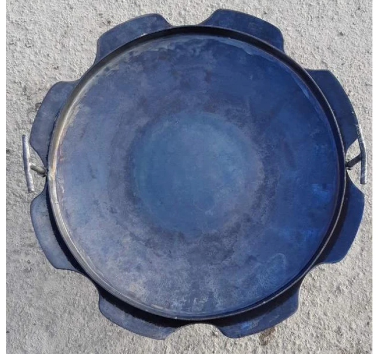 Сковорода з диска "Ромашка" (50 см) з бортом