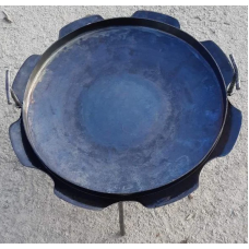 Сковорода з диска "Ромашка" (50 см) з бортом
