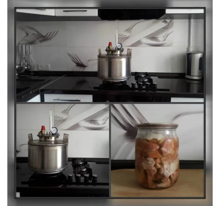 Автоклав НС-8 (на 8 банок)