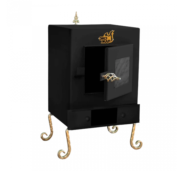 Піч-буржуйка "Комфорт Плюс" з камерою допалу вторинних газів