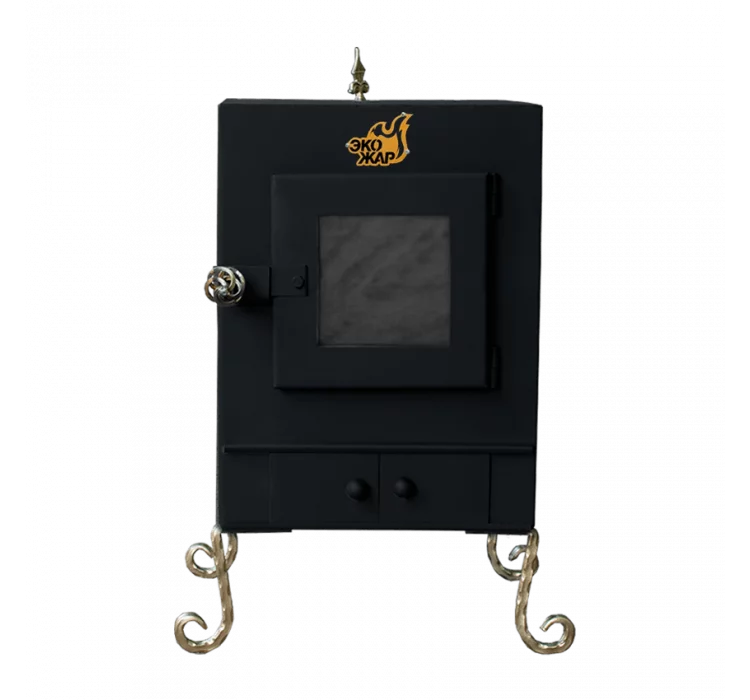 Піч-буржуйка "Комфорт Плюс" з камерою допалу вторинних газів