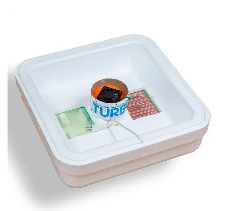 Інкубатор ручний Рябушка Smart 70 Турбо (цифровий, з вентилятором)