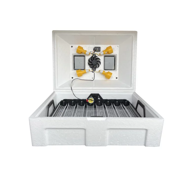 Інкубатор автоматичний Теплуша Люкс ІБ-72 ЛАВ (ламповий, з вологоміром)