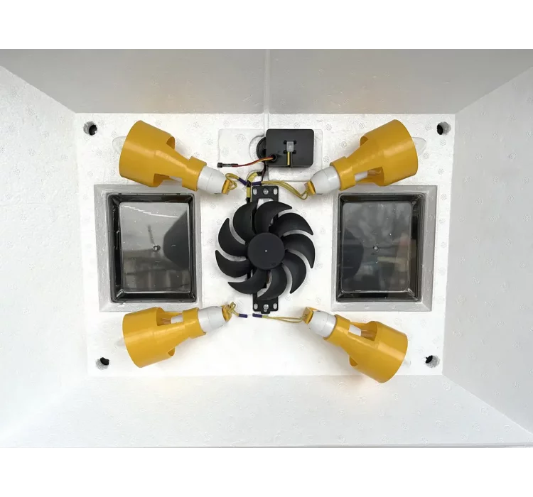 Инкубатор механический Теплуша Люкс ИБ-100 (ламповый)