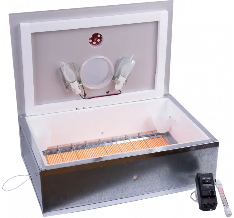 Інкубатор механічний Насідка 70 (аналоговий, в метал. корпусі)