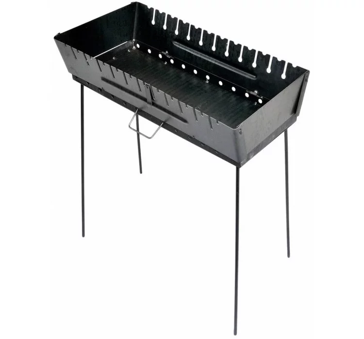 Розкладний мангал-валіза 2 мм, на 12 шампурів