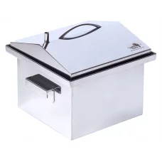 Коптильня з гідрозатвором Smoke House S DeLuxe 300х300х270 (нержавіюча сталь)