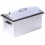 Коптильня з гідрозатвором Smoke House L DeLuxe 520х300х320 (нержавіюча сталь)