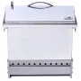 Коптильня з гідрозатвором Smoke House M DeLuxe 400х300х320 (нержавіюча сталь)