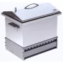 Коптильня з гідрозатвором Smoke House M DeLuxe 400х300х320 (нержавіюча сталь)