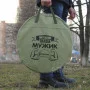 Написи та малюнки на брезентових чохлах