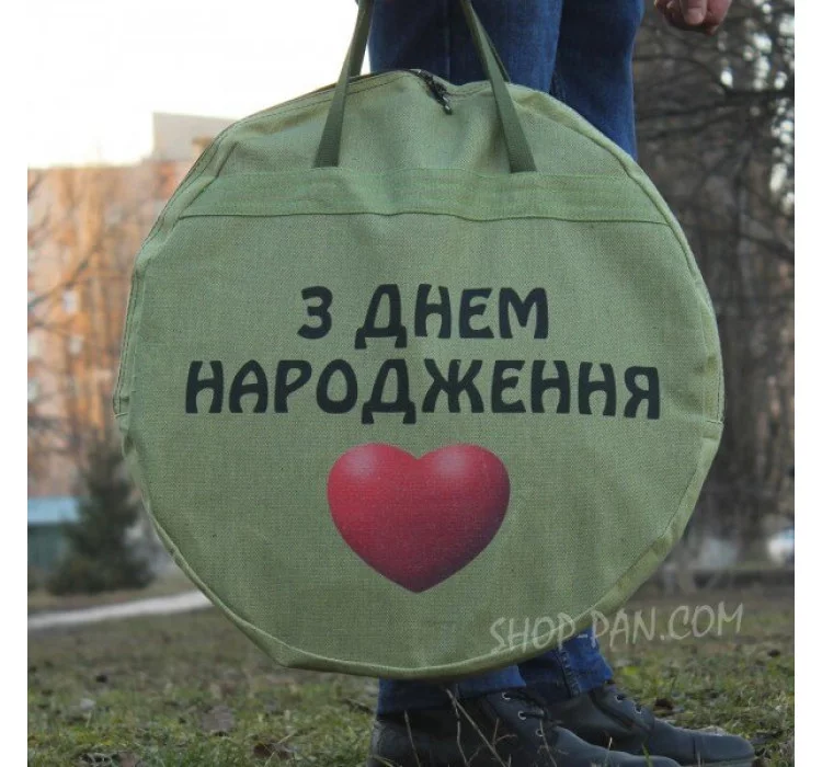 Написи та малюнки на брезентових чохлах