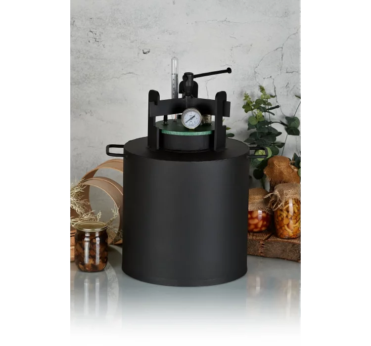 Автоклав ЧМ-16 Люкс (гвинтовий на 16 банок) + Подарунок