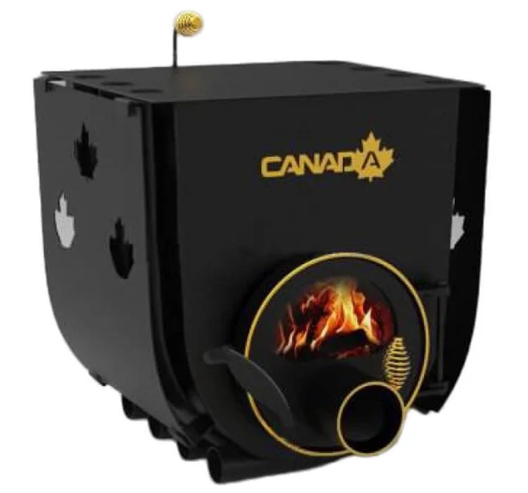 Булерьян «Canada» Тип-00 с варочной поверхностью, стеклом и кожухом