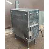 Буржуйка Троян на дровах (некрашеная)