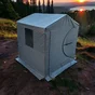 Мобильная баня Троян PRO 2×2 (с дверью)