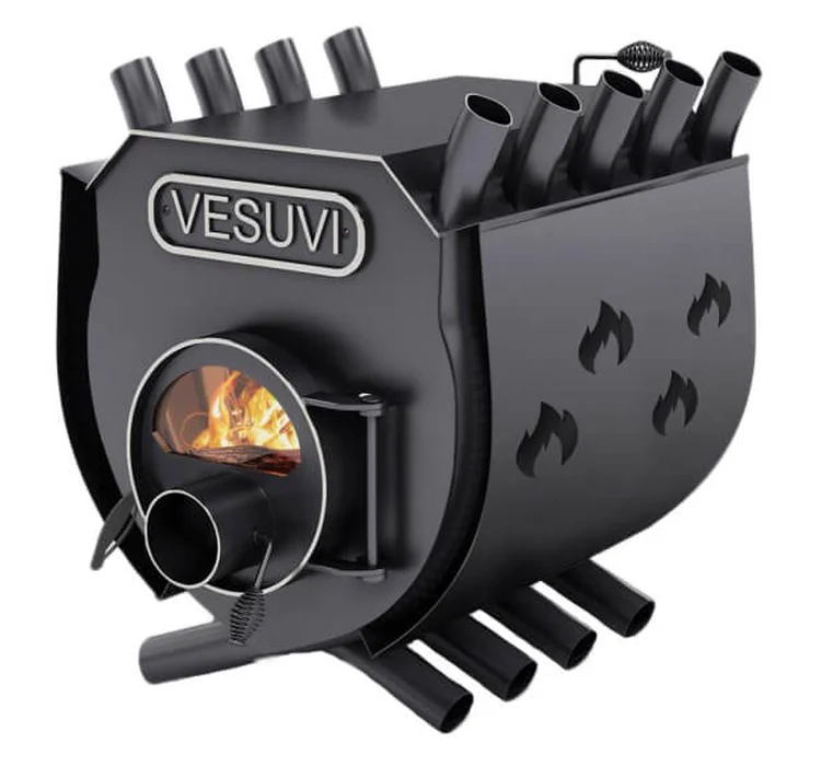 Булерьян «Vesuvi» Тип-02 с варочной поверхностью, стеклом и кожухом