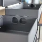 Стаціонарний мангал Vesuvi Chef 1000 з кришкою 3 мм