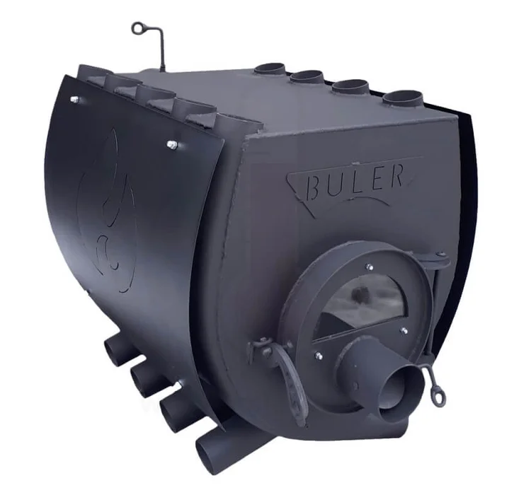 Печь-булерьян "BULLER" Тип-04 со стеклом и защитным кожухом