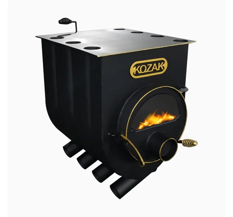 Булерьян с варочной поверхностью KOZAK-00 на 120 м³ (стекло)