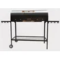Стаціонарний мангал Vesuvi BBQ 1000 з кришкою 3 мм