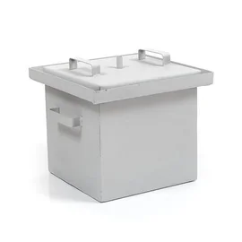 Коптильня HousePro с гидрозатвором окрашенная 30х30х28