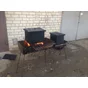 Коптильня с гидрозатвором Smoke House двухъярусная 400х300х310 (окрашенная)