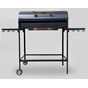Стаціонарний мангал Vesuvi BBQ 800 з кришкою 3 мм