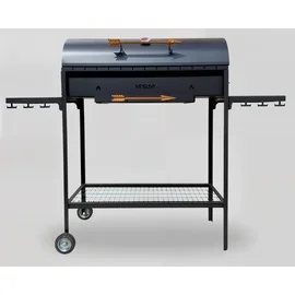Стаціонарний мангал Vesuvi BBQ 800 з кришкою 3 мм