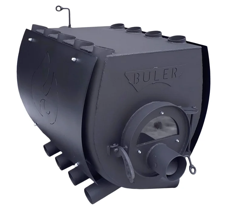 Печь-булерьян "BULLER" Тип-02 со стеклом и защитным кожухом