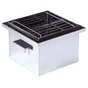 Коптильня с гидрозатвором Smoke House S DeLuxe 300х300х270 (нержавейка)
