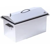 Коптильня с гидрозатвором Smoke House L DeLuxe 520х300х320 (нержавейка)
