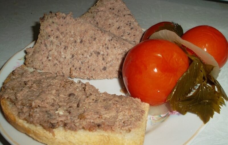 Паштет из индейки в стеклянной банке